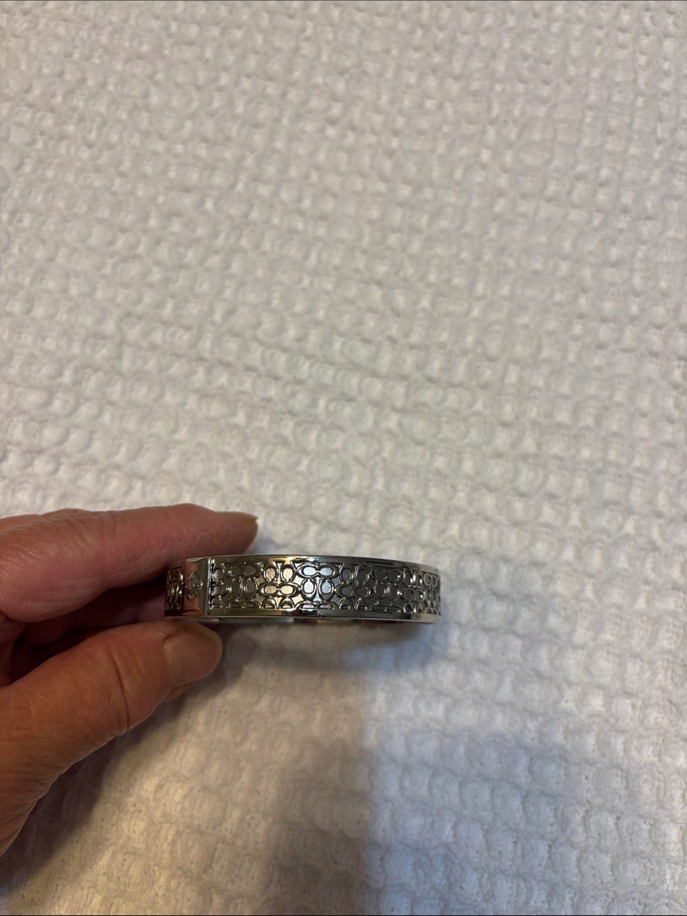 Coach silver toned braclet. - Women Accessories